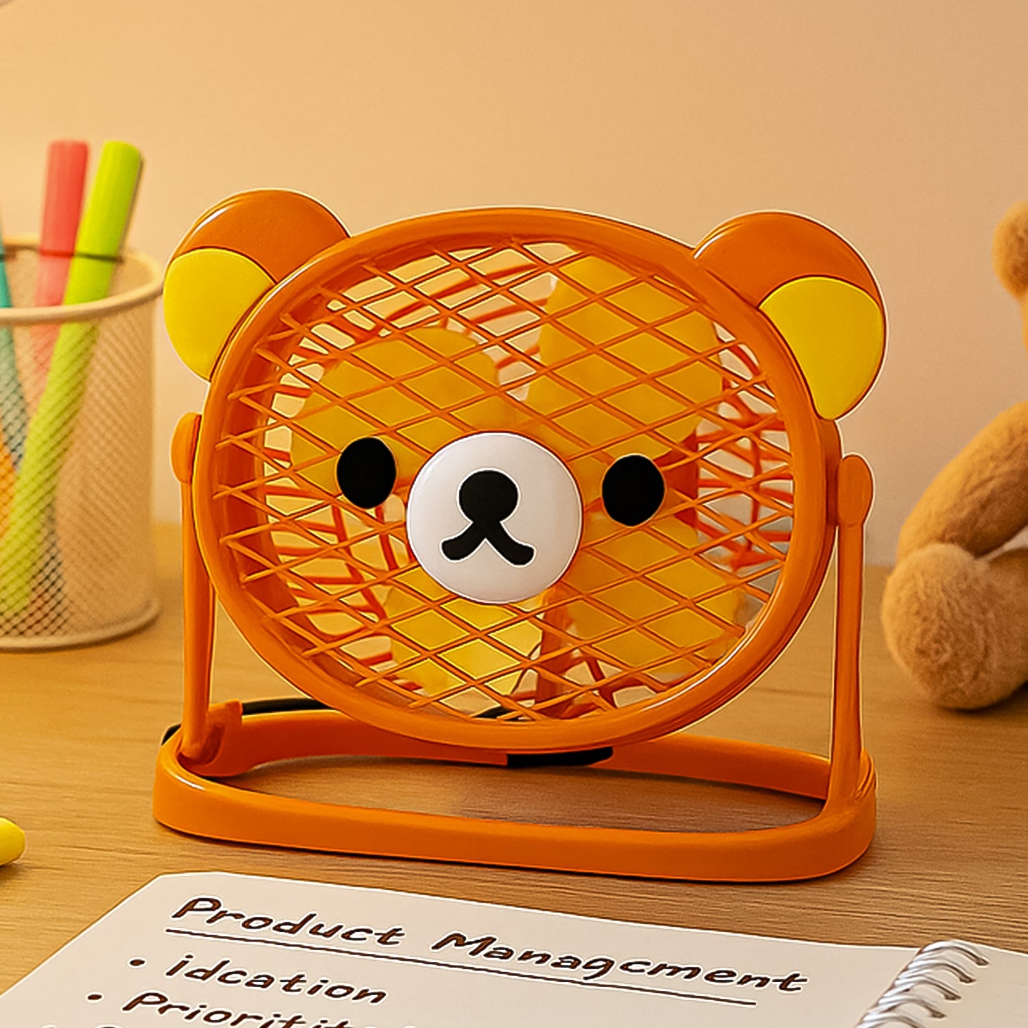 Stylish & Silent: Teddy Bear USB Fan for Any Space – Adjustable Cooling! Stylish & Silent: Teddy Bear USB Fan for Any Space – Adjustable Cooling!